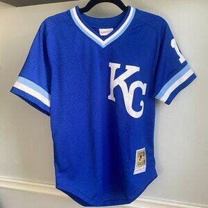 Mitchell & Ness 1989 Kansas City Royals #16 Bo Jackson Stitched Jersey Size 40 M